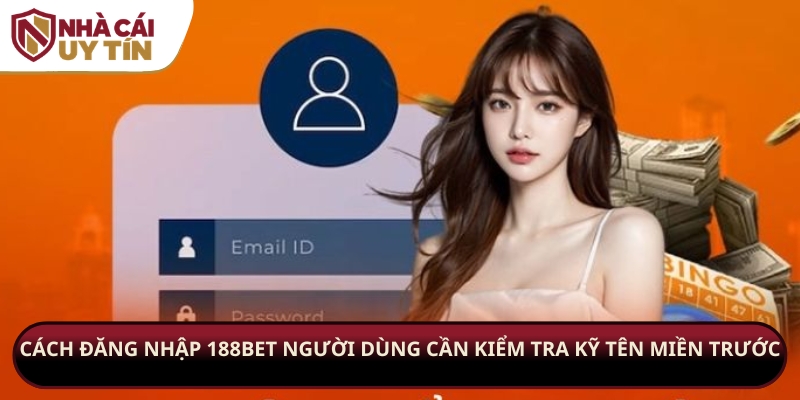 Cách đăng nhập 188bet người dùng cần kiểm tra kỹ tên miền trước